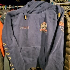 Aubron Navy Blue Women's Hoodie